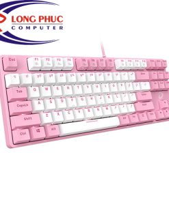 BÀN PHÍM CƠ DAREU EK87 PINK WHITE