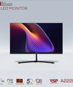 Màn hình văn phòng Aivision A222FV | 21.5 inch, FHD, VA, 100Hz, 5ms